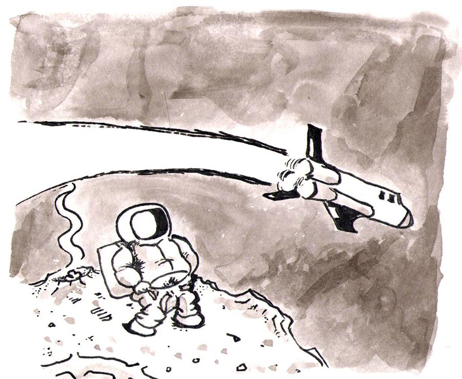 Astronauta abandonat